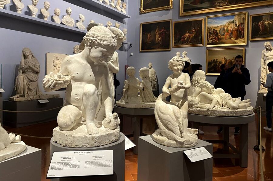 Accademia Gallery Priority Entry Ticket with e-Book - The Gipsoteca and Salone dell’Ottocento: plaster models that explain how sculpture gets made