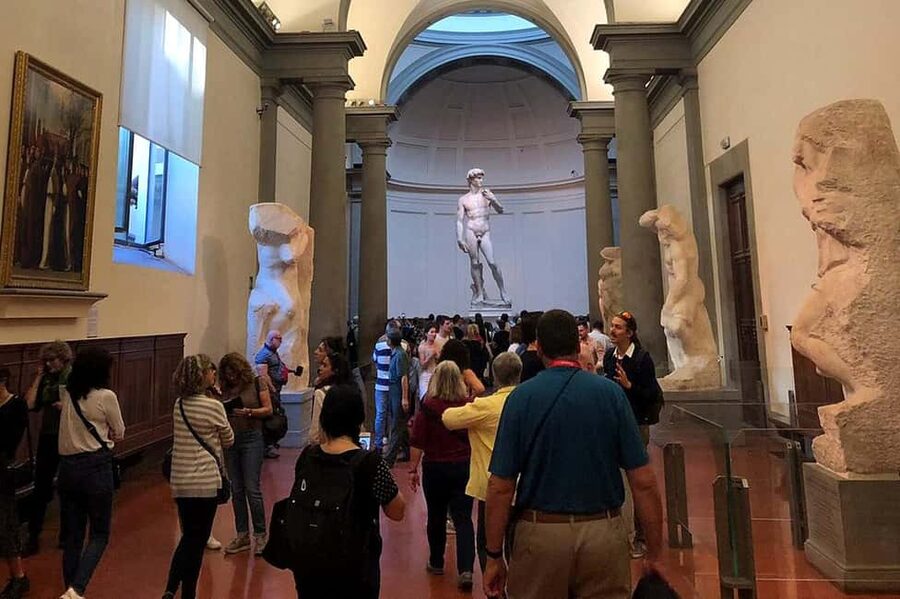 Accademia & Michelangelo's David Private Tour - Hall of Plaster Casts: the study material behind Renaissance skills