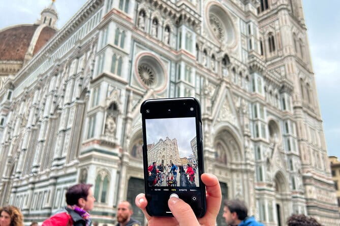 Best of Florence Electric Bike Tour - Palazzo Vecchio area hints, Ognissanti, and Santo Spirito on the way to the river
