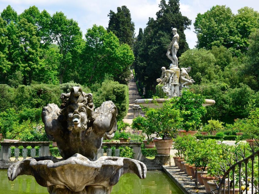 Boboli Garden Guided Tour in Florence - The steep Viottolone descent to the Isolotto and Giambologna’s Ocean Fountain