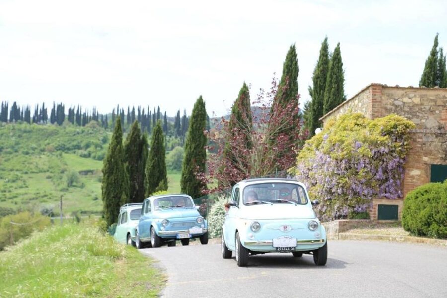 Chianti Countryside Full-Day Tour by Vintage Fiat 500 - Getting Started at Villa Costanza, and What to Expect From the Escort