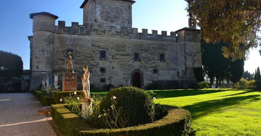 Chianti Rufina: Wine Tour in Castle & Historical Villa - Estate stop one in a medieval castle: Panereta or Monsanto