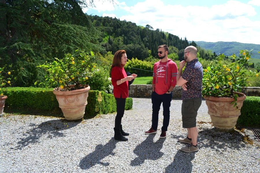 Chianti Rufina: Wine Tour in Castle & Historical Villa - Estate stop two: Fattoria Montecchio or Castello dei Rampolla