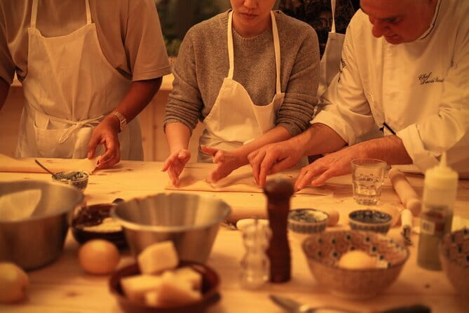 Cooking Art Brunelleschi with Unlimited Wine - A 1200s Tower Kitchen, Then You Cook the Meal