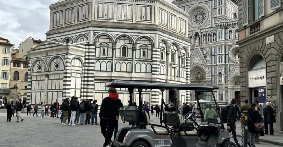 Discover Florence's Charm: Night Tour on Electric Golf Car - Porta Romana start: where the evening tour gets its footing