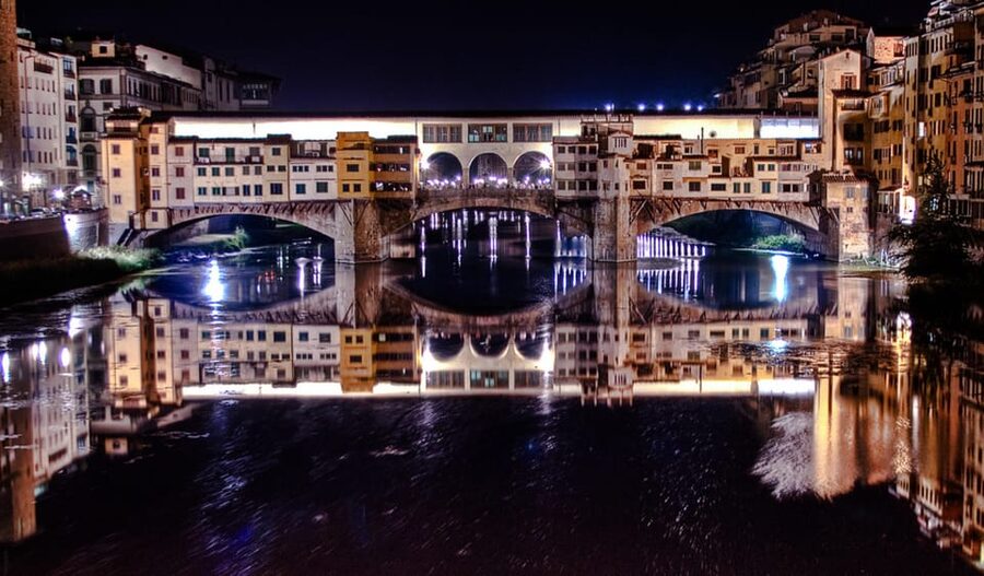 Discover Florence's Charm: Night Tour on Electric Golf Car - Piazzale Michelangelo after dark: the skyline moment