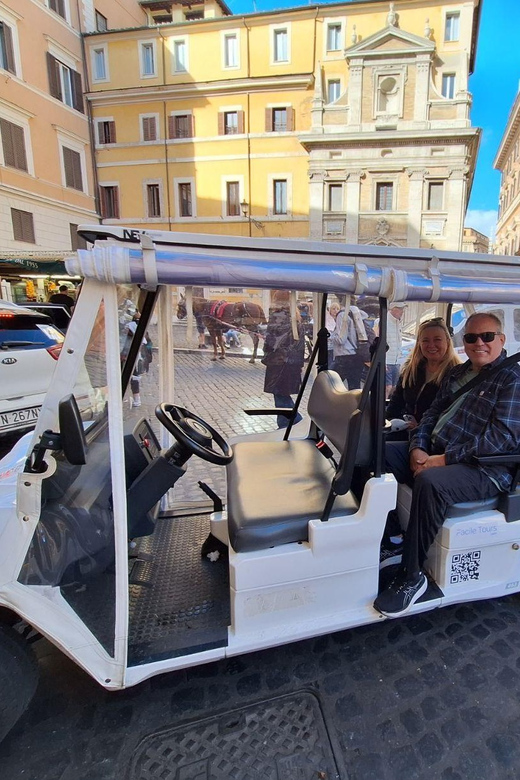 Discover Florence with a Semi-Private Golf Cart Tour - Santa Maria del Fiore from the cart: the Duomo without the chaos