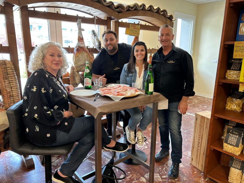 Emila-Romagna: Parmigiano, Prosciutto, Wine & Balsamic Tour - Casona Prosciutto Stop: Packaging, Then Real Ham Tasting
