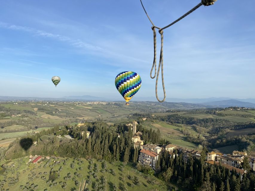 Exclusive Private Balloon Tour for 2 in Tuscany - The views: vineyards, valleys, cypress, and hilltop castles