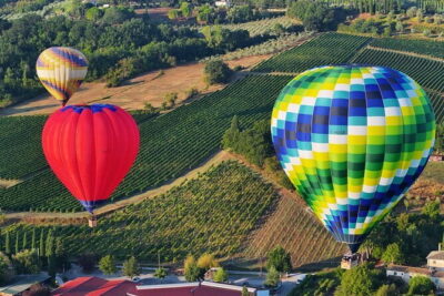 Experience the Magic of Tuscany from a Hot Air Balloon