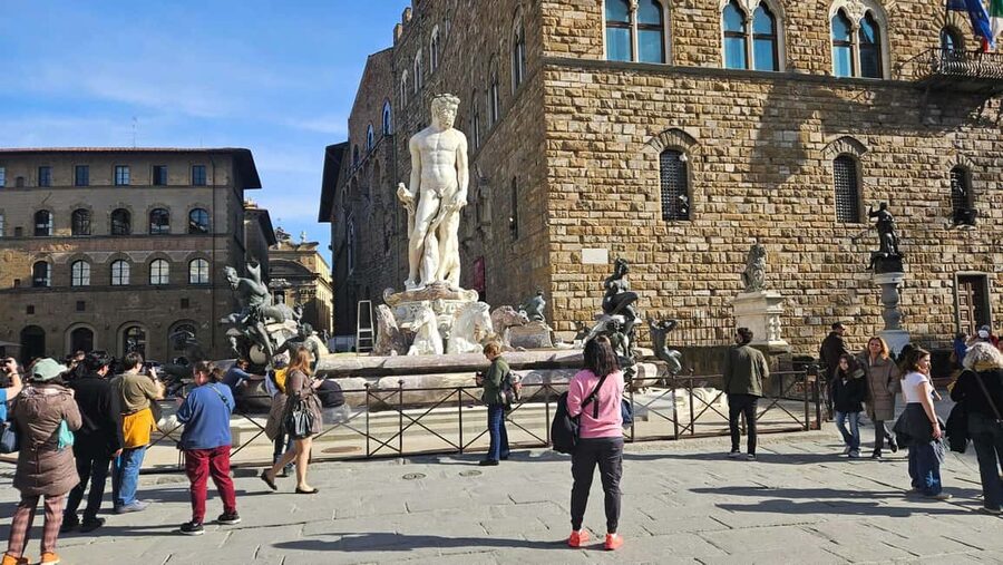 Express Florence and Medici Chapel and Michelangelo Tour - Loggia dei Lanzi, Logge Del Mercato, and Fountain of the Boar: the art that lives in plain sight