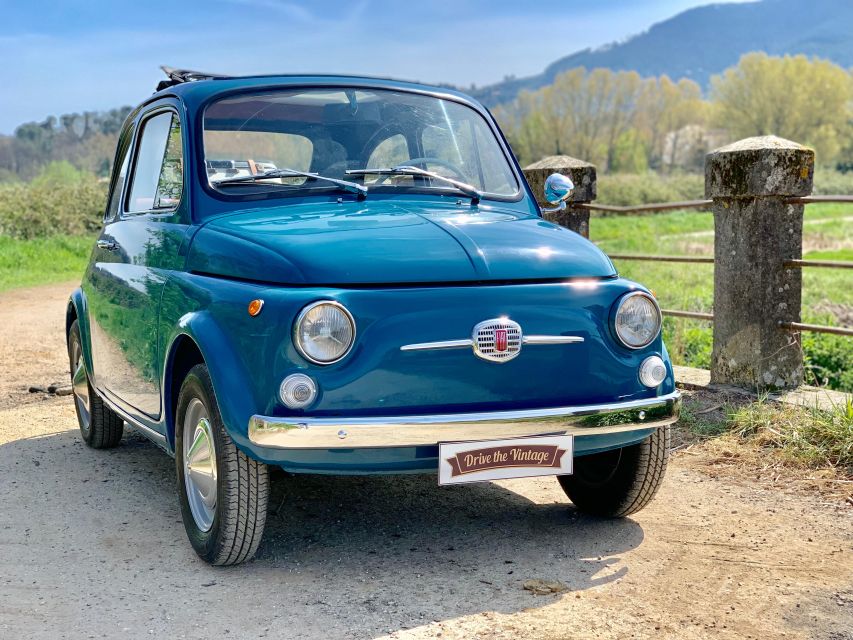 Fiat 500: Self-Tour in the Tuscan countryside - A 1960s Fiat 500 self-tour outside Lucca, with a route already mapped