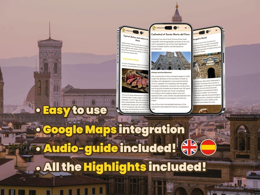 Firenze: Digital Guide made by a Local for your walking tour - Price and Value: What $6 Really Buys in Firenze Time