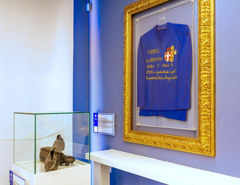 Firenze: Italian Football Museum - Video moments plus the free audio guide app on your phone