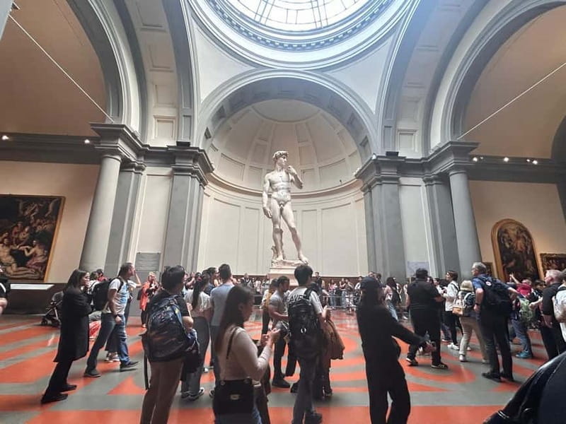 Florence: Accademia and David Entrance Ticket with a Host - Painting galleries and top-floor medieval altarpieces