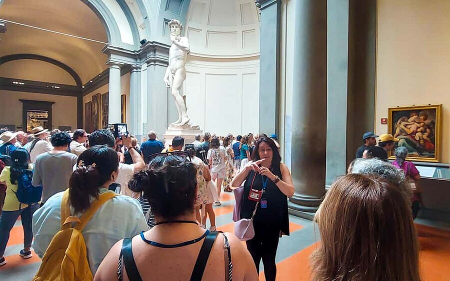 Florence: Accademia and David Guided Skip-the-Line Tour - Security check at Galleria dell’Accademia: plan your pace like an airport