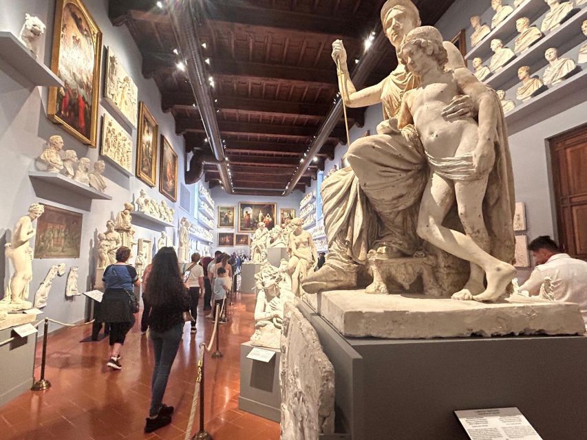 Florence: Accademia Gallery David Entry & Audio Guide App - Gipsoteca: The Plaster Models That Make Sculpture Click