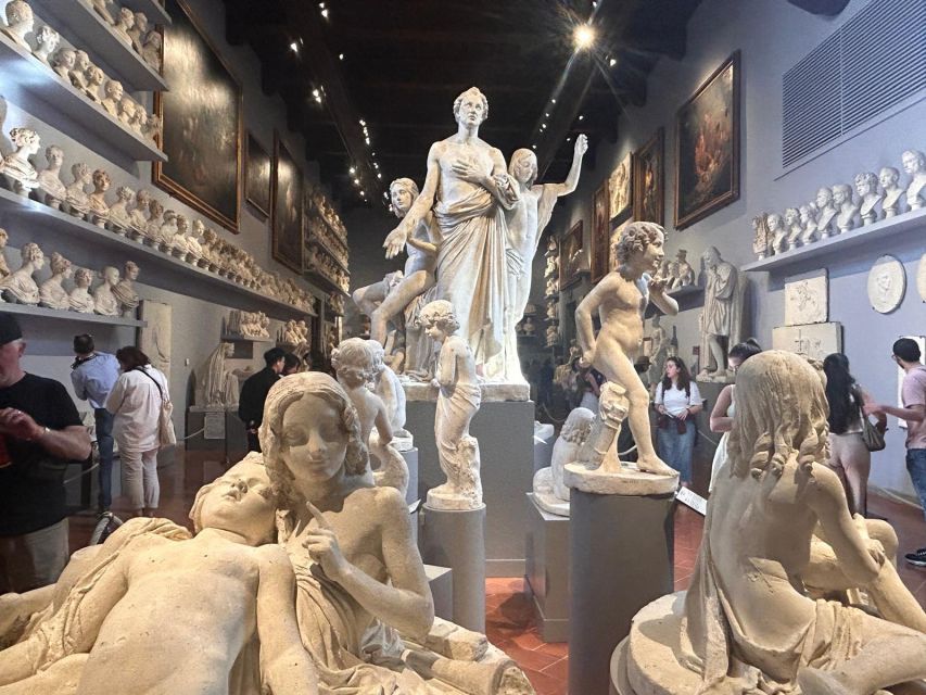 Florence: Accademia Gallery David Entry & Audio Guide App - The Top Floor: Altarpieces and a Final Look at Scale