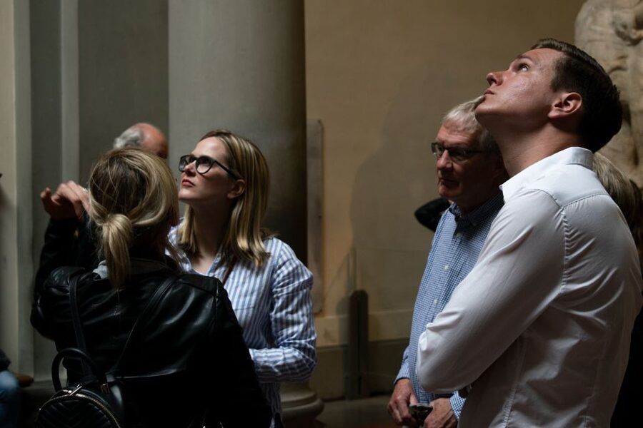 Florence: Accademia Gallery Guided Tour with Priority Access - Tribuna di De Fabris: Prisoners, San Matteo, and the Path to David