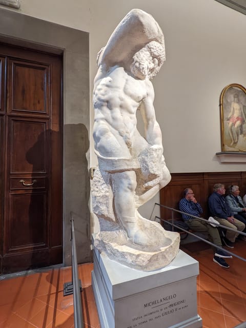 Florence: Accademia Gallery Timed Entry Ticket - Michelangelo’s David in the Main Hall, Plus Unfinished Chisel Marks