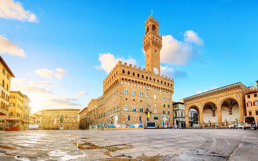 Florence: Arnolfo Tower Climb & Palazzo Vecchio Entry Ticket - Audio guide and what to bring so nothing slows you down
