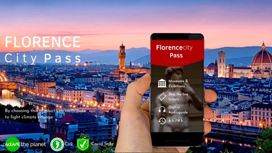 Florence: City Pass with Uffizi, David, Cathedral, and More - Uffizi Gallery with reserved entry and an audio guide on your phone