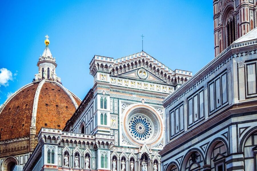 Florence: City Sightseeing Guided Bike Tour - Piazzale degli Uffizi and the Santa Croce Exterior You Can Learn to Read