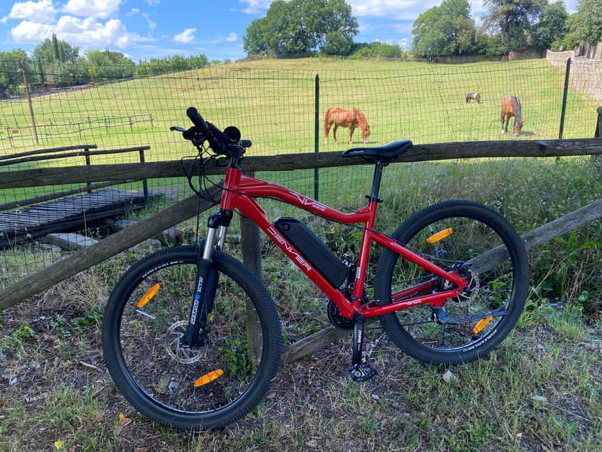 Florence Countryside 2.5h Premium E-Bike Tour + Photo Shoot - Palazzo Pitti and the final ride back into Florence