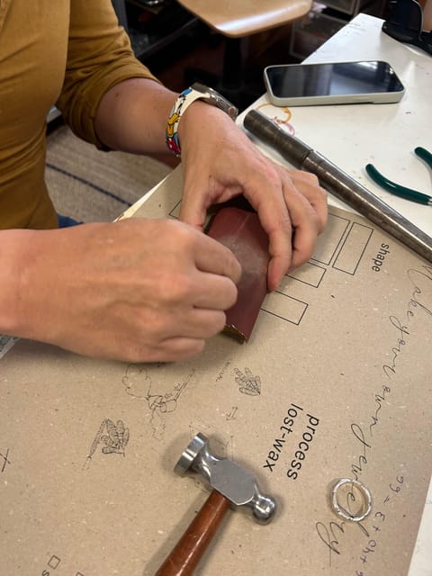 Florence: Custom wedding ring making experience. - The 2.5-Hour Flow, What Happens During Your Morning