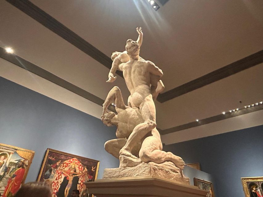 Florence: David's Accademia timed Ticket with Audio APP - Painting Galleries and the Top Floor Medieval Altarpieces