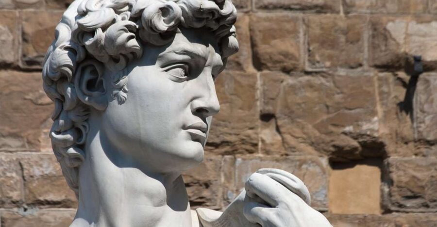 Florence: David & Uffizi Gallery Guided Tour for Small Group - Starting at Giotto, getting oriented fast in Florence