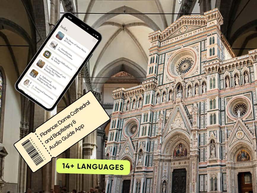 Florence: Duomo Cathedral Priority Entry Ticket & Audio App - Cathedral Santa Maria del Fiore: the Cupola story and The Last Judgment