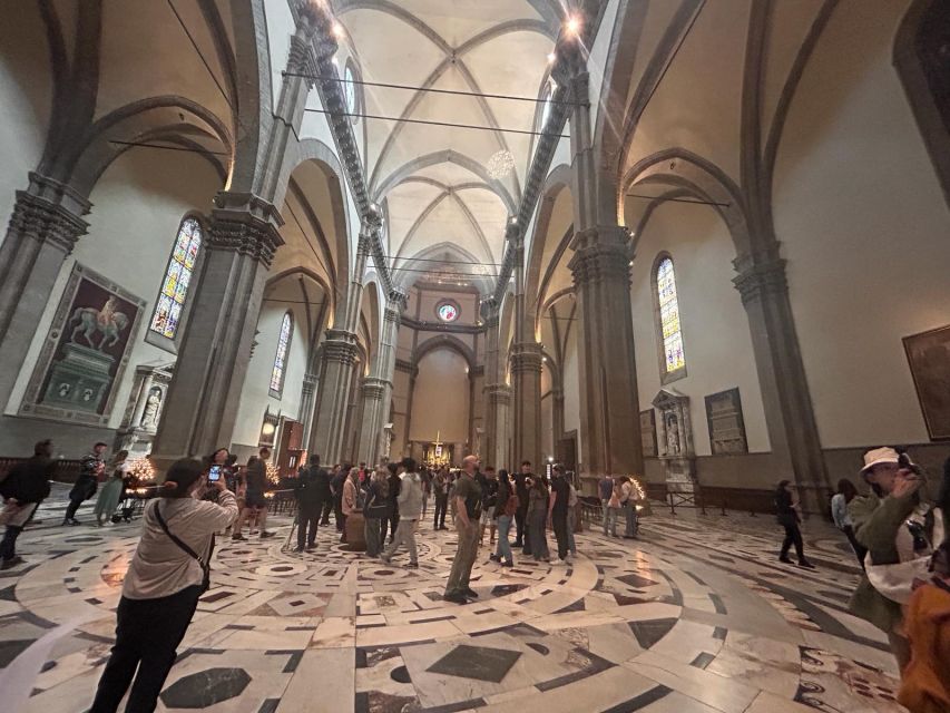 Florence: Duomo Complex Guided Tour with Dome Entrance - Cathedral entry and the Santa Reparata Crypt you can access