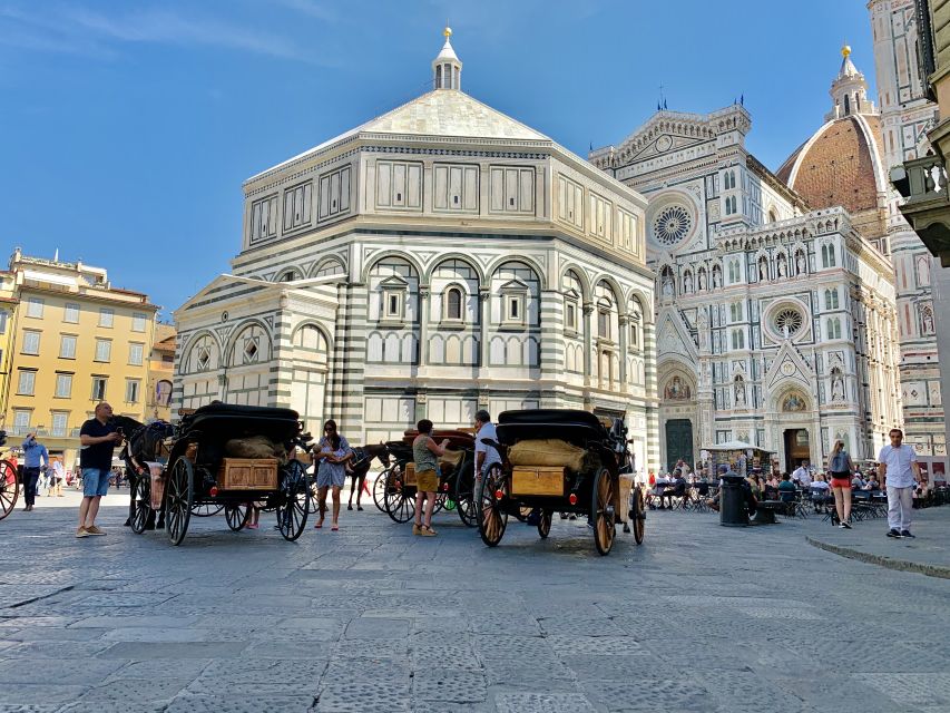Florence: Duomo Complex Tour with Giotto Tower Ticket - Baptistery of St. John, the golden mosaics moment