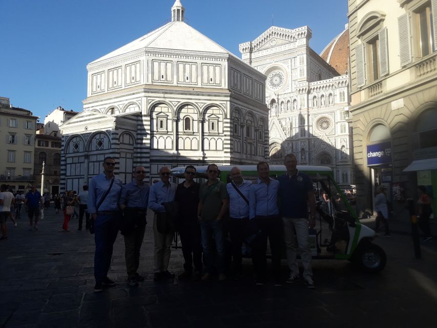 Florence: Eco-Friendly Golf Cart City Tour with Audio Guide - Why an electric Florence golf cart feels right in the historic center