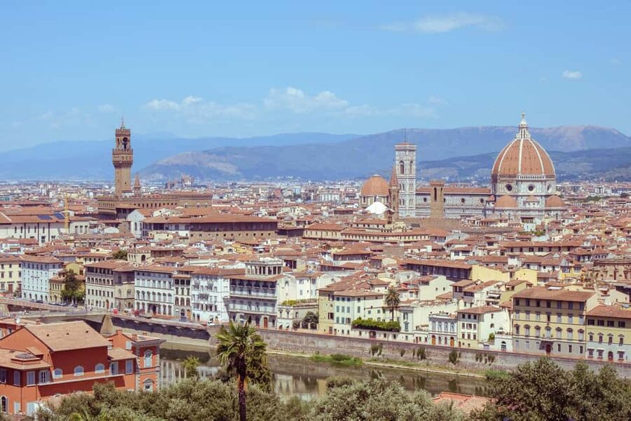Florence: Eco-Friendly Golf Cart City Tour with Audio Guide - Starting point at Bar Bistrot Santa Croce and how to arrive ready