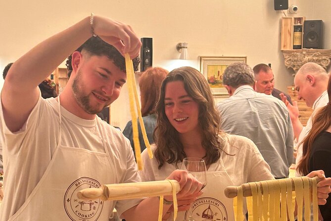 Florence: Flambé Cheese Wheel Truffle Pasta Class & Tiramisù - Making Two Pastas, Plus What That Means for Your Dinner