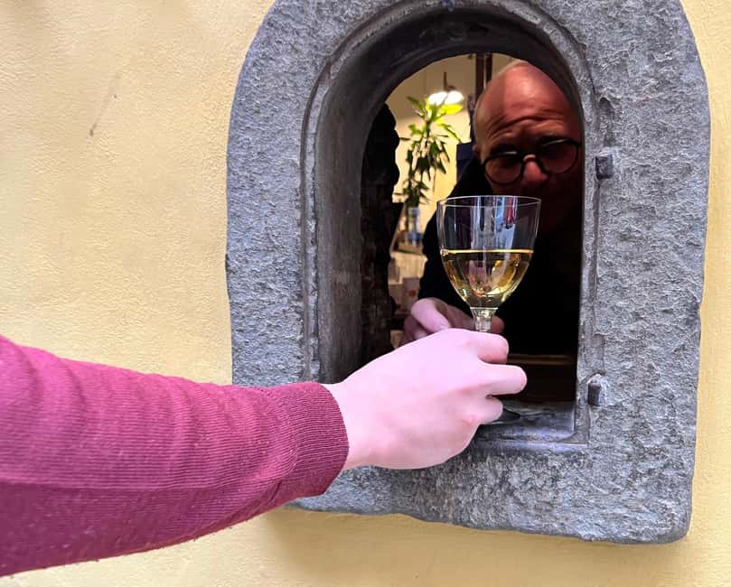 Florence: Food Walking Tour with Local Steak and Tuscan Wine - Wine Window and Vinaino Stops, Where Aperitivo Feels Like a Local Habit