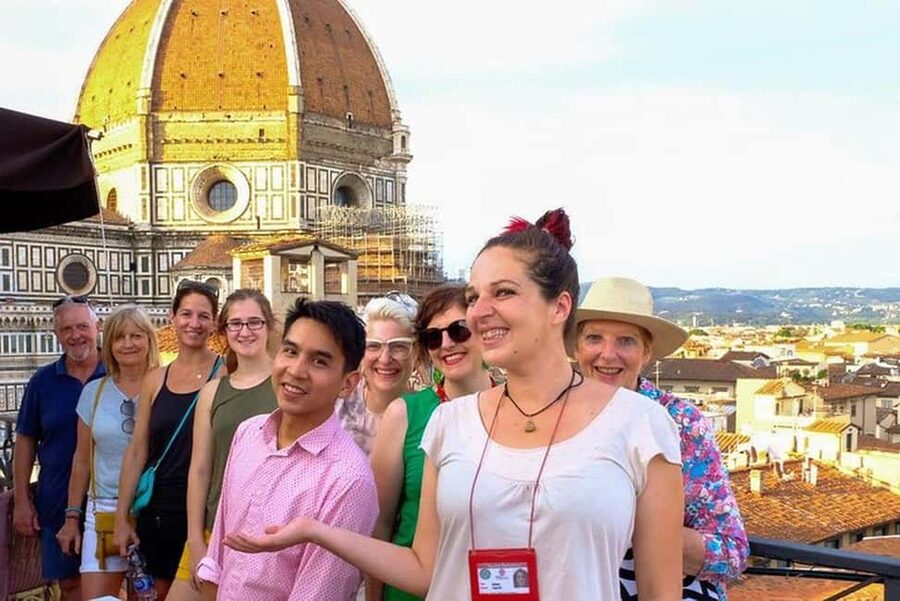 Florence from the rooftops: the exclusive tour - Ending at Cappelle Medicee, and How the Stops Connect