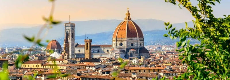 Florence Golf Cart Tour City Center & Piazzale Michelangelo - The route in plain terms, from squares to viewpoints