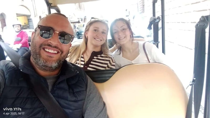 Florence Golf Cart Tour City Center & Piazzale Michelangelo - Piazza della Repubblica and civic Florence