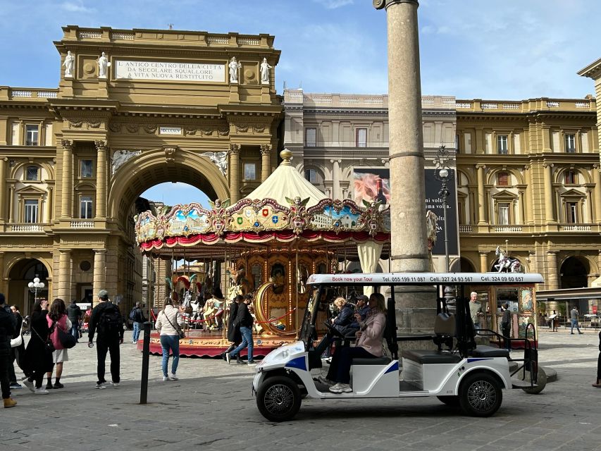 Florence: Golf Cart Tour with Panoramic Views - Timing and logistics for a smooth 1.5-hour plan
