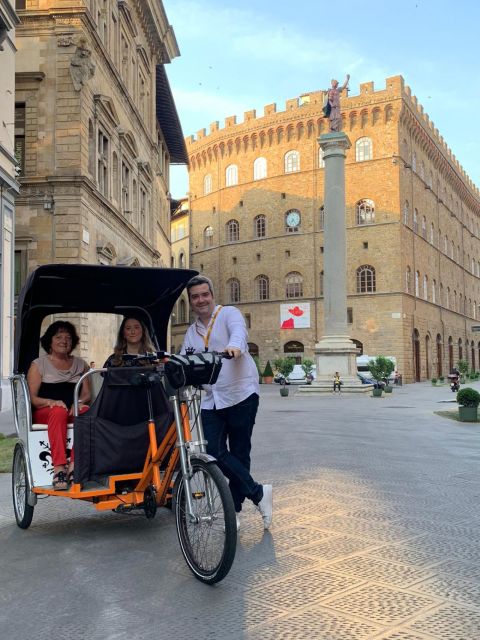 Florence: Guided City Tour by Rickshaw - Key highlights at a glance