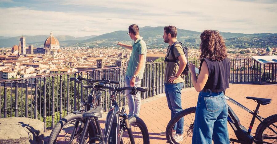 Florence: Guided Electric Bike Tour with Gelato - Piazzale Michelangelo: The View Stop That Sets the Tone
