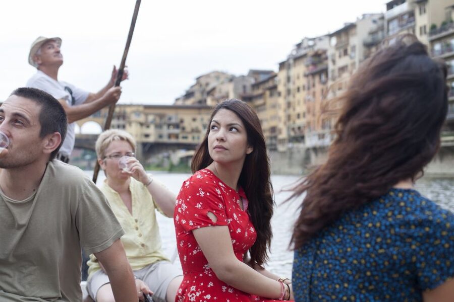 Florence: Guided Gondola Boat Tour with a Glass of Wine - Key highlights I think you will care about