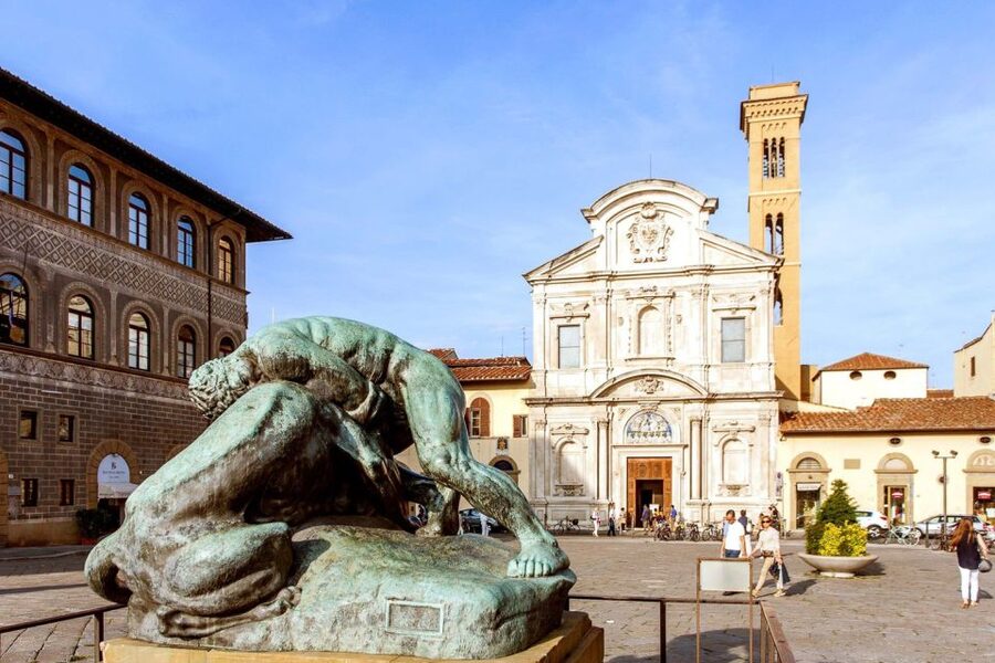 Florence: Hop-on Hop-off Bus Tour: 24, 48 or 72-Hour Ticket - Line A stops: Santa Maria Novella area, Arno views, and Santa Croce