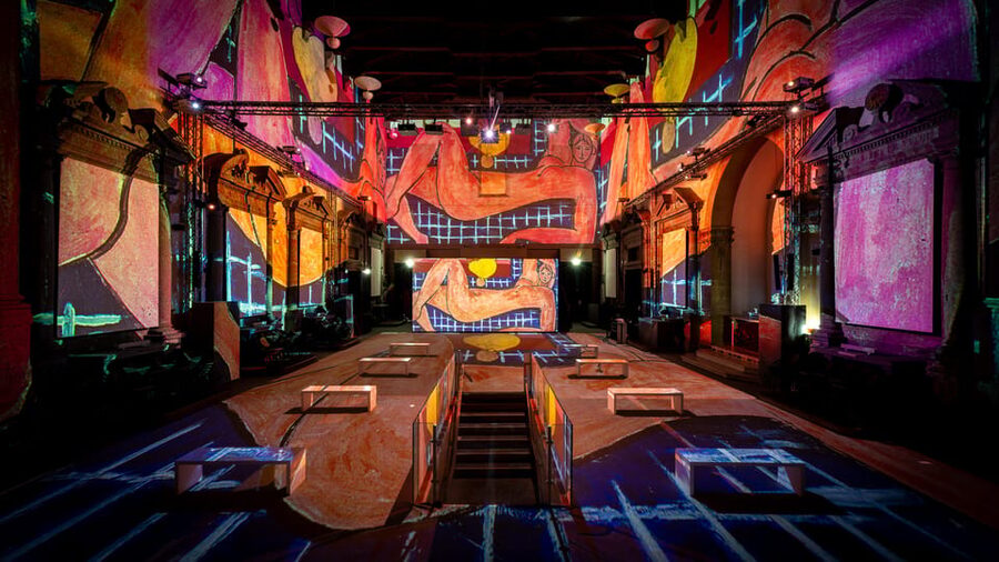 Florence: Inside Matisse Immersive Exhibition - The Cathedral of Image Atmosphere, Sound, and Crowd Level