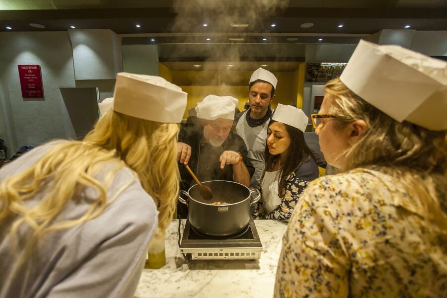 Florence: Market to Table Cooking Lesson - Lunch, wine, and why the meal part is more than a perk