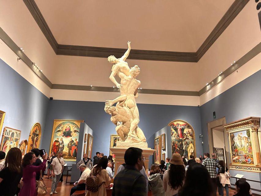 Florence: Michelangelo's David Entrance Ticket and Audio App - Medieval altarpieces on the top floor: a fitting finish