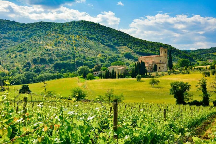Florence: Orcia Valley, Montalcino, Pienza with Lunch & Wine - Temple of Brunello museum: an interactive way to taste with context